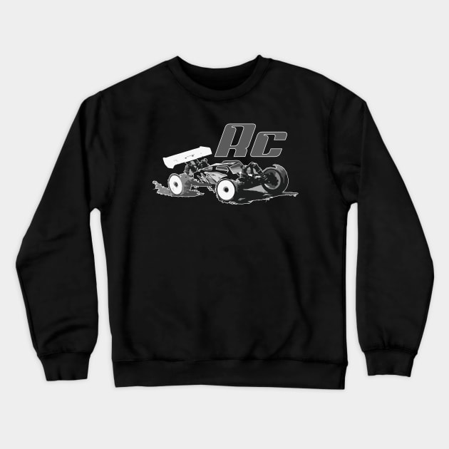 Rc riding racer or racing remote controlled cars Crewneck Sweatshirt by Guntah